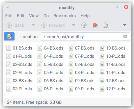 Python Macro: Splited Files in a Folder