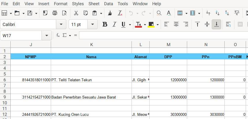 Class Parser: Sheet