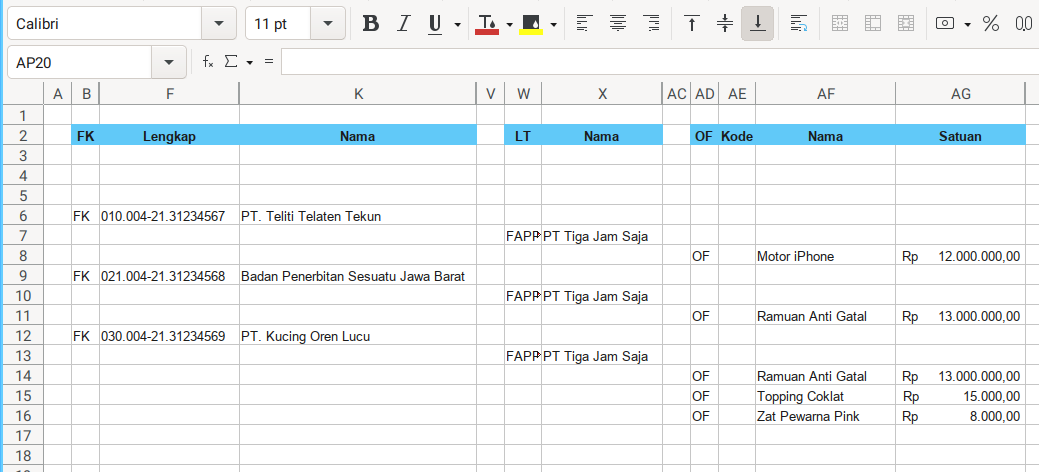 Class Parser: Sheet