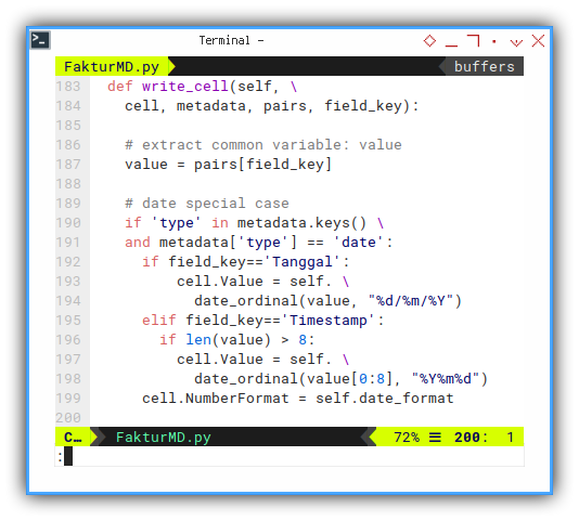 Python Macro: Writing Content to Cell