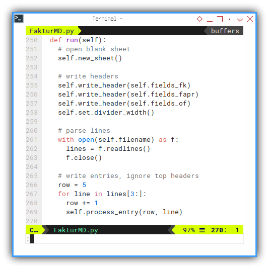 Python Macro: Execute The Process