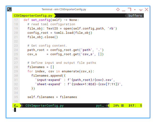 Merge CSV: Calc Macro: TOML Configuration