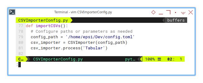 Merge CSV: Calc Macro: Main Method