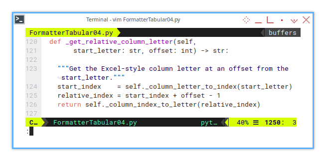 Calc Macro: Step Four: Helper: Relative Column