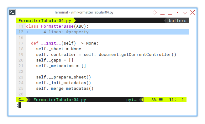 Calc Macro: Step Four: Initialization