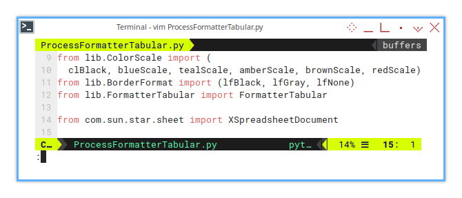 Calc Macro: Step Nine: Import in Main Macro