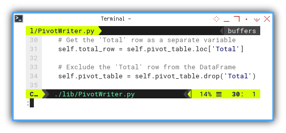 Pivot: openPyXL: Pivot Writer: Initialization: Dataframe Issue