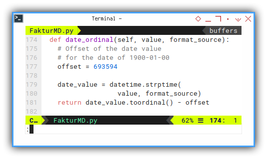 Python Macro: elper: Storing Date Value Programatically