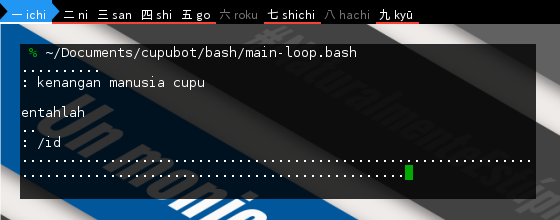 BASH: Telegram Bot: Simple Script with Loop