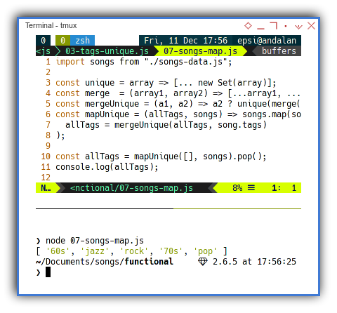 Songs: Using Map: Avoid For-each