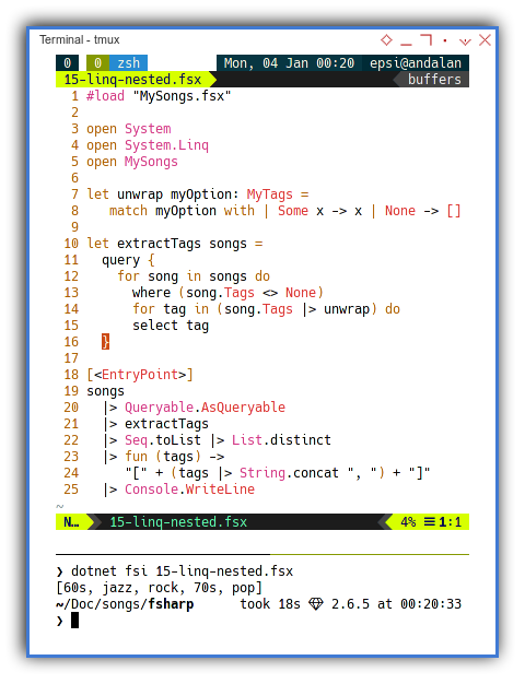 .NET F#: Language Integrated Query