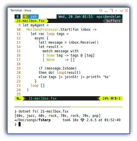 .NET F#: Concurrency with Mailbox