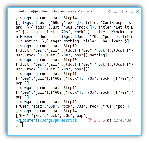 Haskell: Using The Module