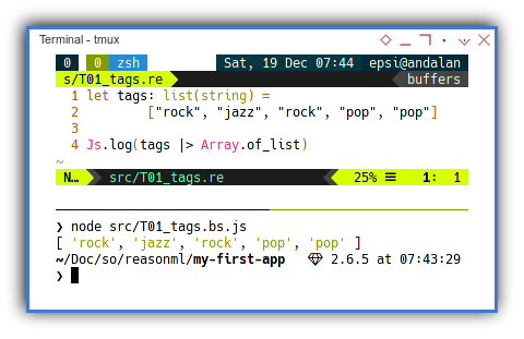 ReasonML: List to Array