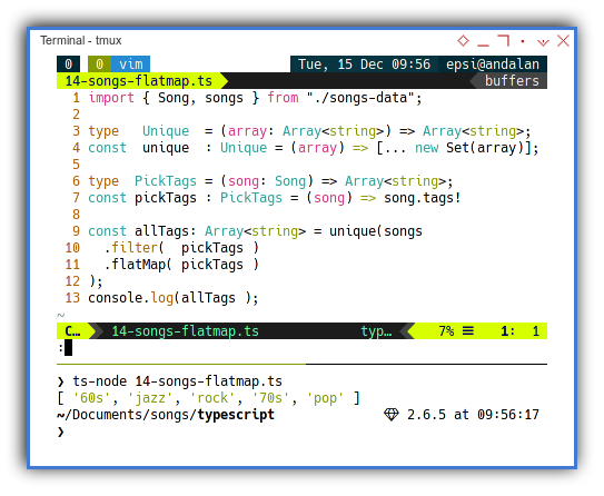 Typescript: Chaining function