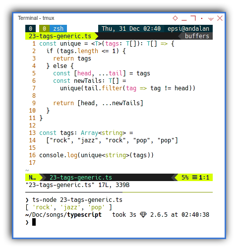 Typescript: Generics Function Type