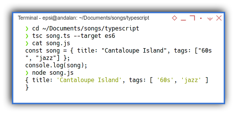 Typescript: Compile, View And Run