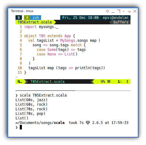 Scala: Extracting Field Using Map and Match