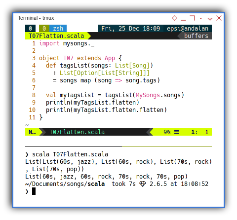 Scala: Flatten Twice: Option and Nested List