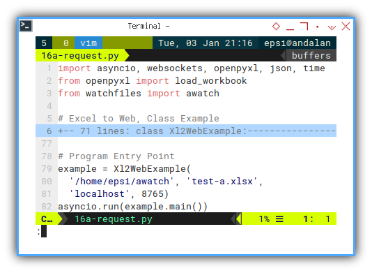 Python: Asynchronous Request Task: Brief