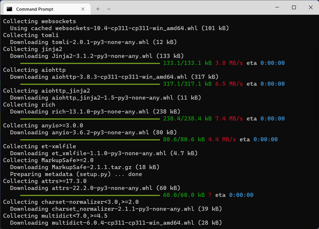 Python: PIP Install