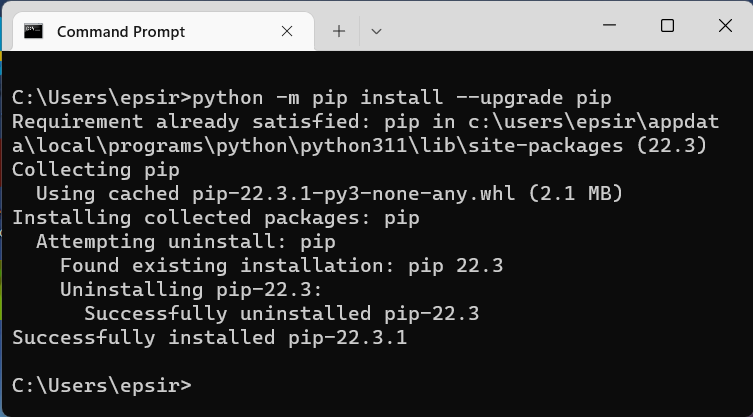 Python: PIP