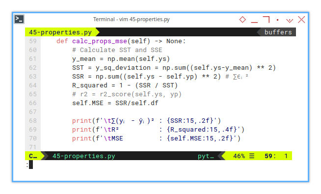 Python: Polynomial Order Analyzer: Error Properties